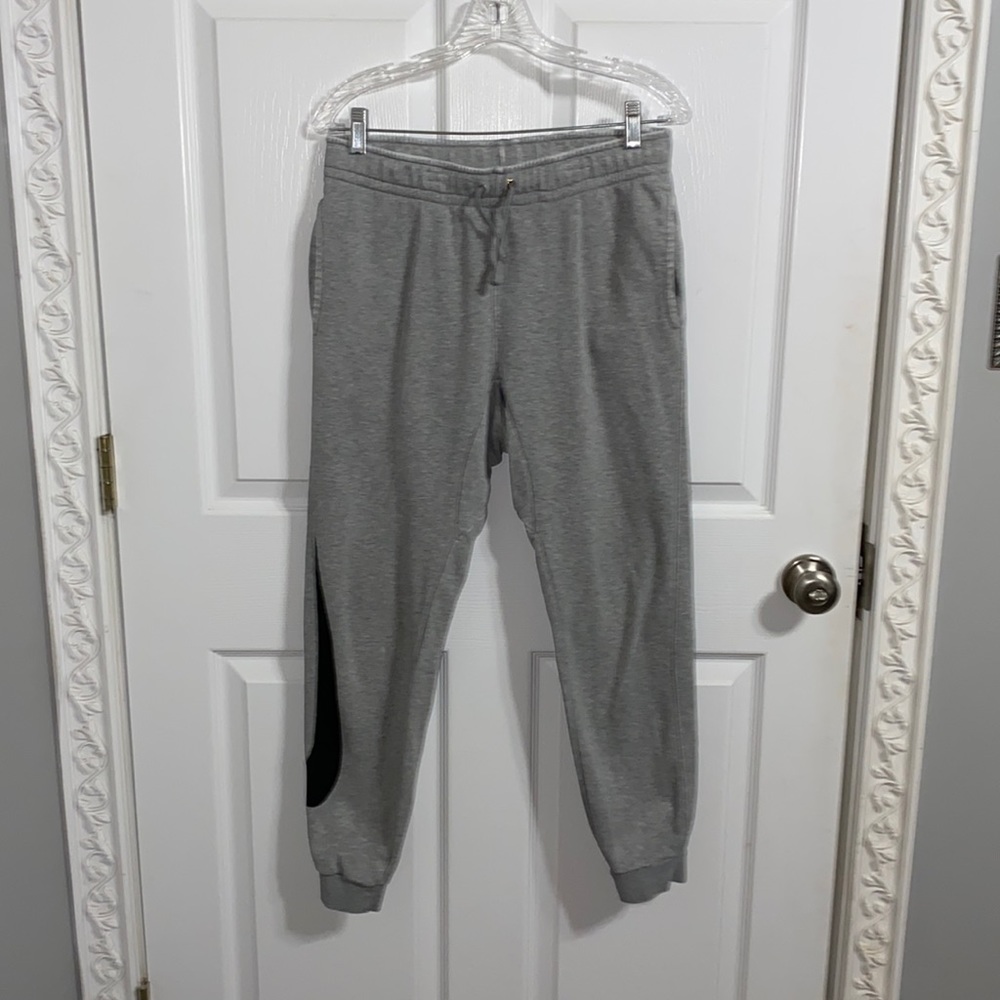 Men’s Grey Nike Sweatpants, Size S
